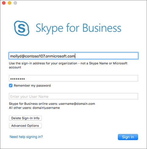 skype for business mac cannot see shared screen